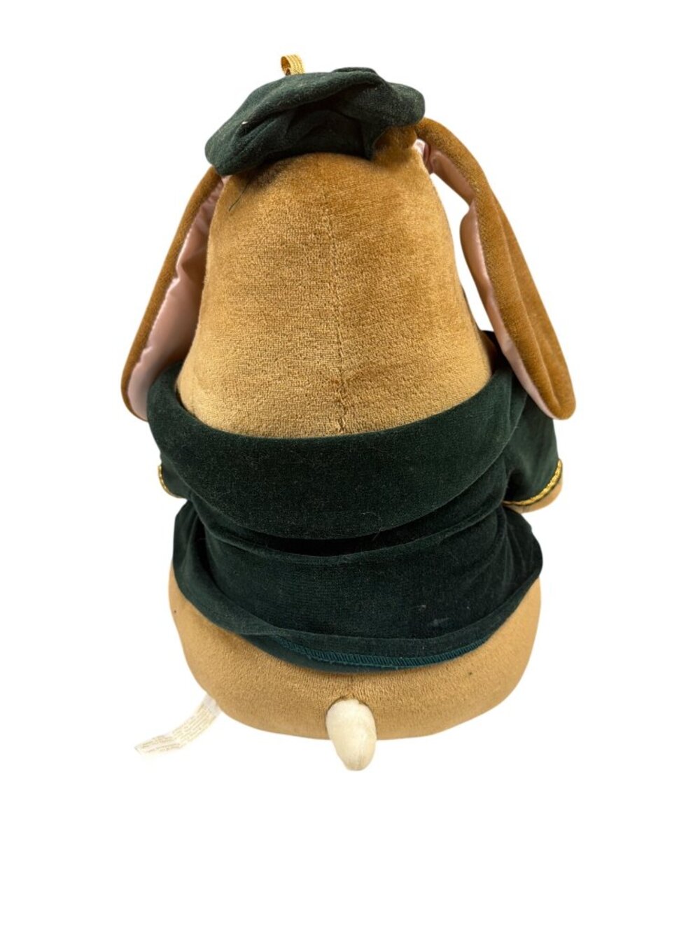 Vintage 1985 Toys"R"Us Rabbit Ears Plush Bunny With Green Outfit & Plaid Bow Tie - Picture 4 of 7